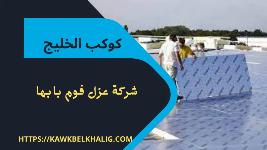 شركات عزل الفوم بابها